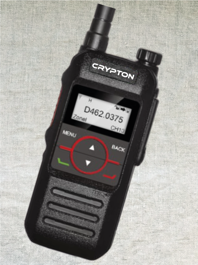 Защищенная рация CRYPTON 560 поддержка AES-256, диапазон UHF