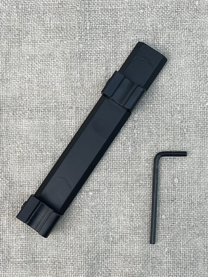 Планка-переходник с ласточкин хвост на Weaver (Вивер), длина 125 мм)