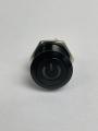 Кнопка Вкл/Выкл (12-24V 230710) 19 мм, черная, с фиксацией