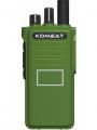 Рация DMR цифровая COMBAT 808 ARMY мощность до 10 Ватт, аккумулятор 3350 мА, зарядка Type-C, 200 каналов, скрытый дисплей, влагозащита IP-68